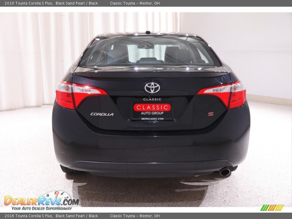 2016 Toyota Corolla S Plus Black Sand Pearl / Black Photo #18