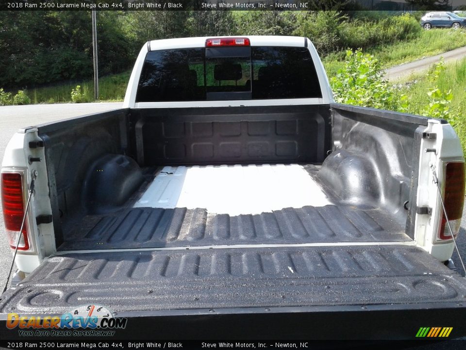 2018 Ram 2500 Laramie Mega Cab 4x4 Bright White / Black Photo #10