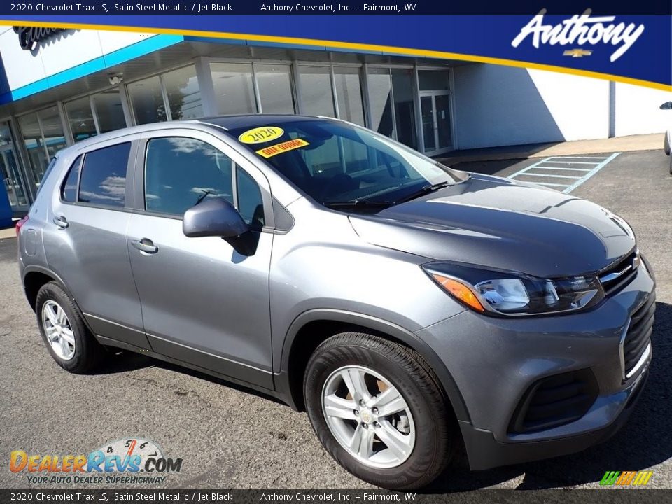 2020 Chevrolet Trax LS Satin Steel Metallic / Jet Black Photo #1