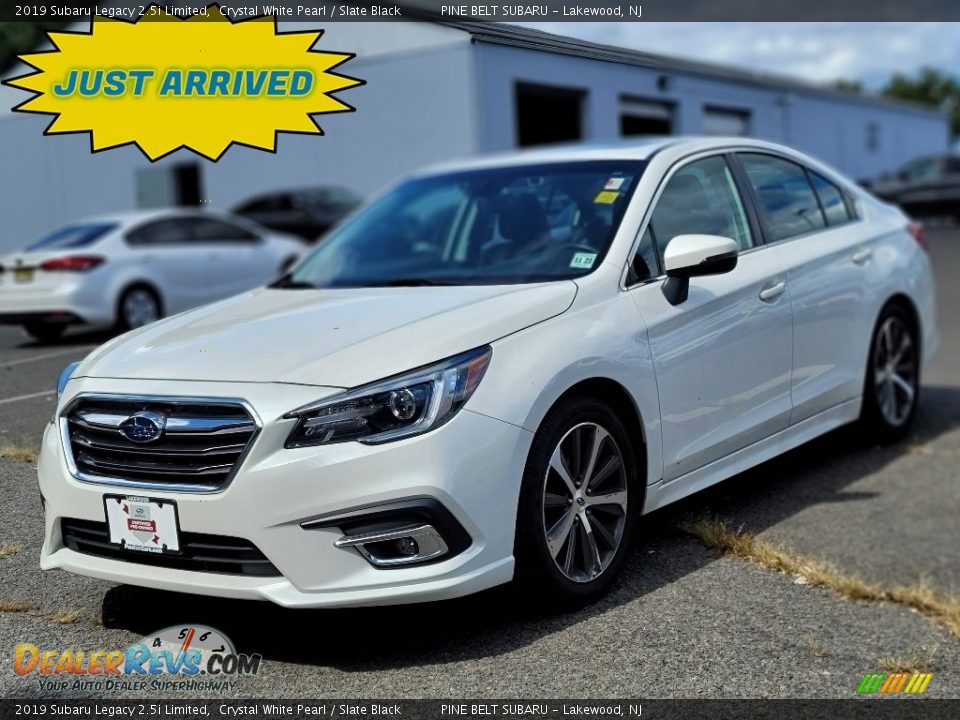 2019 Subaru Legacy 2.5i Limited Crystal White Pearl / Slate Black Photo #1