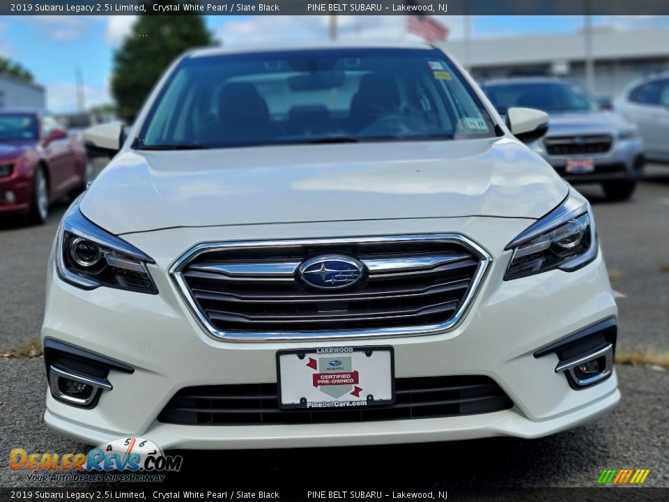 2019 Subaru Legacy 2.5i Limited Crystal White Pearl / Slate Black Photo #2