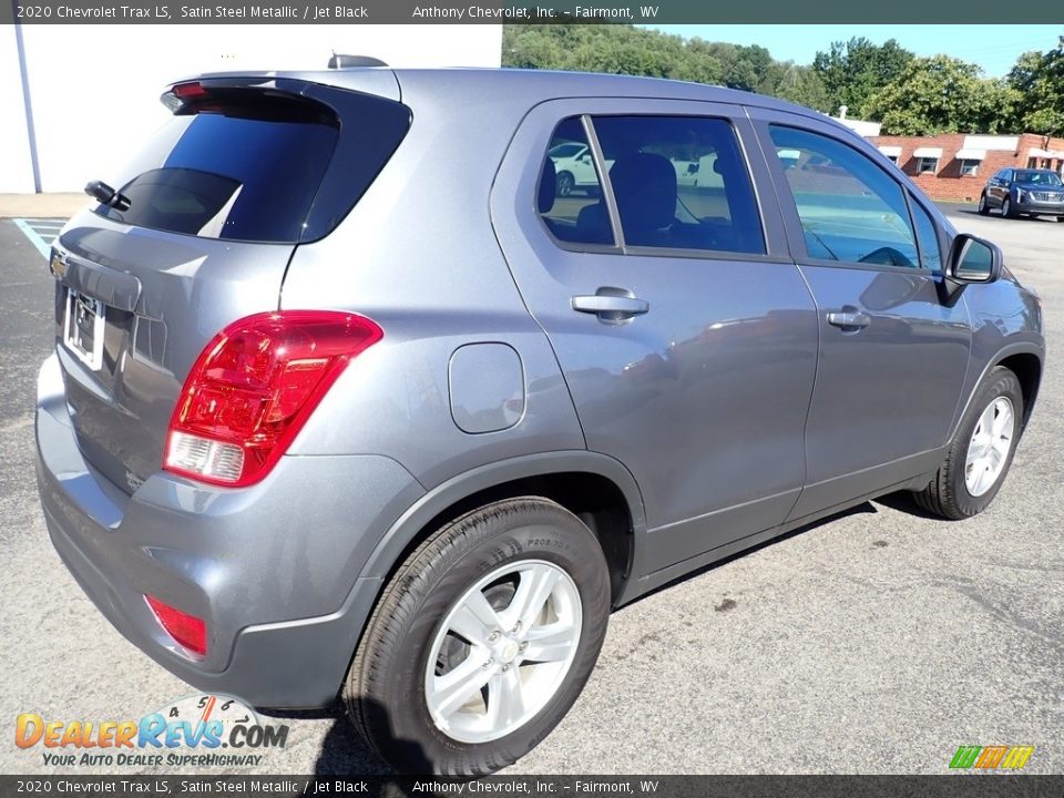 2020 Chevrolet Trax LS Satin Steel Metallic / Jet Black Photo #3