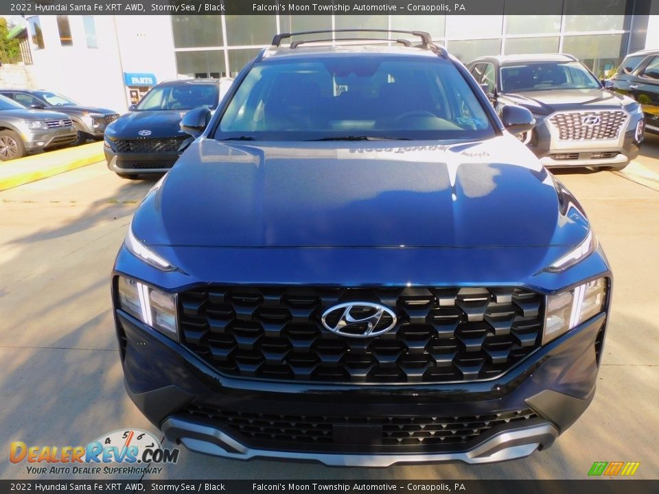 2022 Hyundai Santa Fe XRT AWD Stormy Sea / Black Photo #8