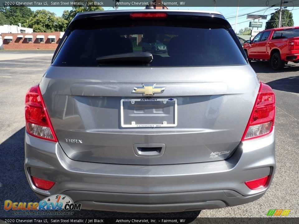 2020 Chevrolet Trax LS Satin Steel Metallic / Jet Black Photo #4