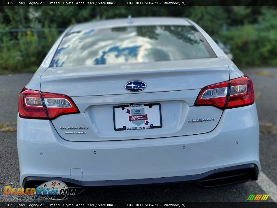 2019 Subaru Legacy 2.5i Limited Crystal White Pearl / Slate Black Photo #4