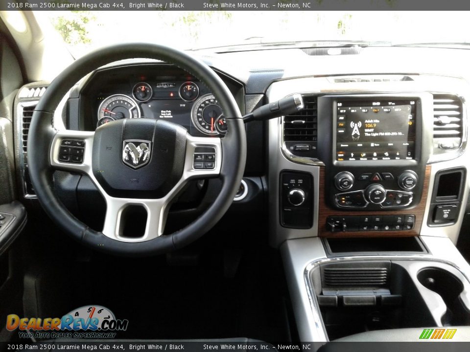 2018 Ram 2500 Laramie Mega Cab 4x4 Bright White / Black Photo #22