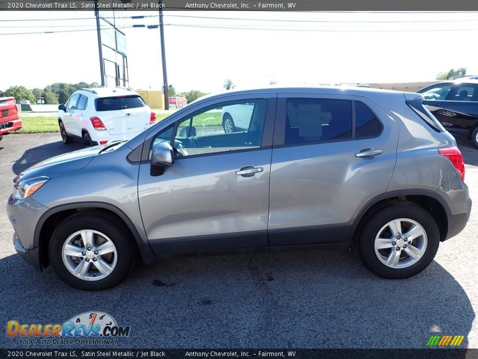 2020 Chevrolet Trax LS Satin Steel Metallic / Jet Black Photo #7