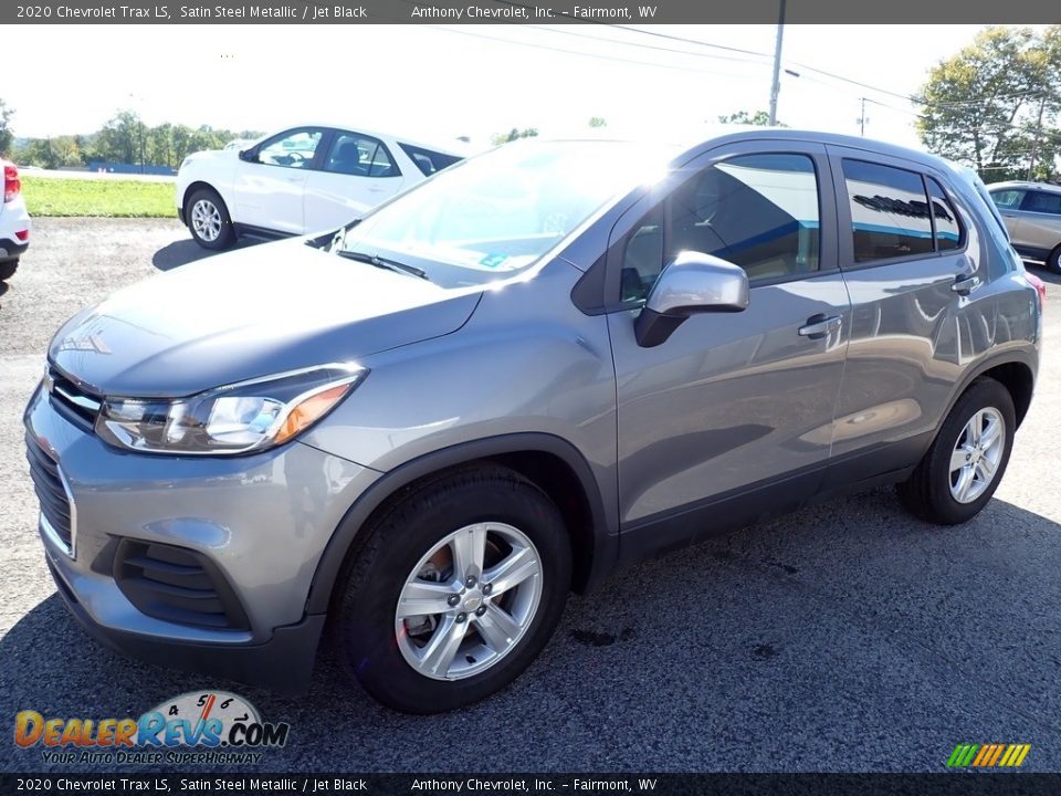 2020 Chevrolet Trax LS Satin Steel Metallic / Jet Black Photo #8