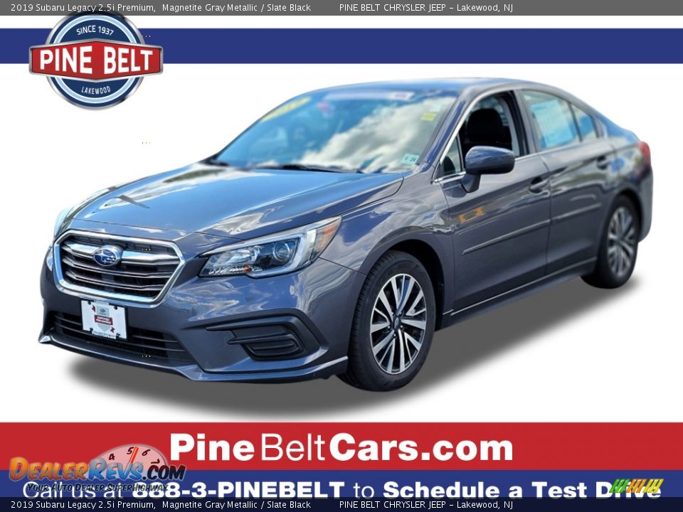 2019 Subaru Legacy 2.5i Premium Magnetite Gray Metallic / Slate Black Photo #1