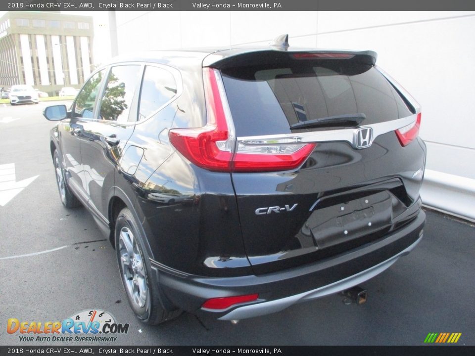 2018 Honda CR-V EX-L AWD Crystal Black Pearl / Black Photo #3