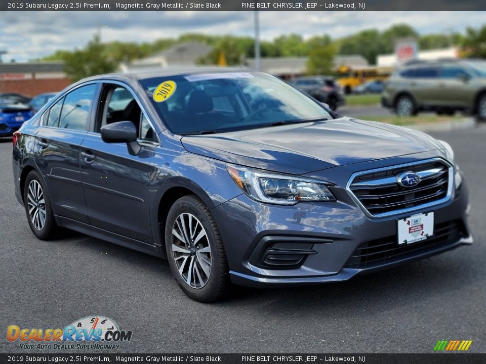 2019 Subaru Legacy 2.5i Premium Magnetite Gray Metallic / Slate Black Photo #12