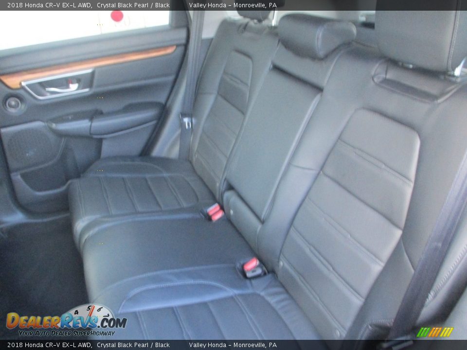 2018 Honda CR-V EX-L AWD Crystal Black Pearl / Black Photo #13