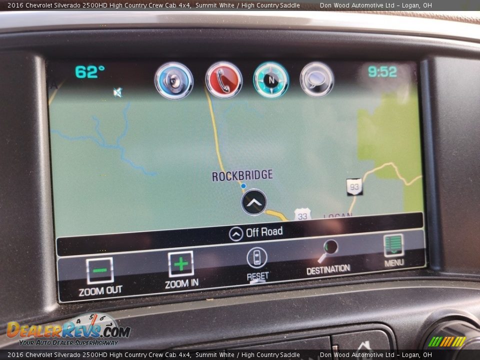 2016 Chevrolet Silverado 2500HD High Country Crew Cab 4x4 Summit White / High Country Saddle Photo #2