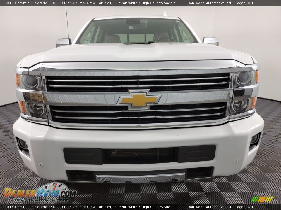 2016 Chevrolet Silverado 2500HD High Country Crew Cab 4x4 Summit White / High Country Saddle Photo #5