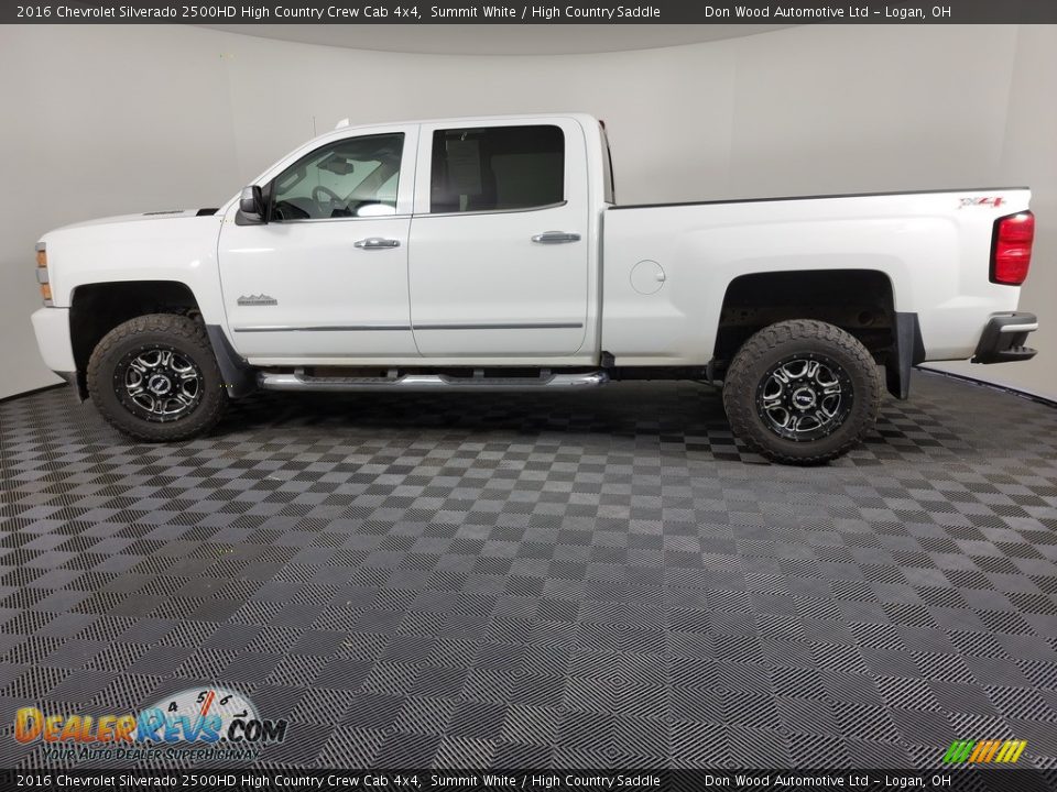 2016 Chevrolet Silverado 2500HD High Country Crew Cab 4x4 Summit White / High Country Saddle Photo #7