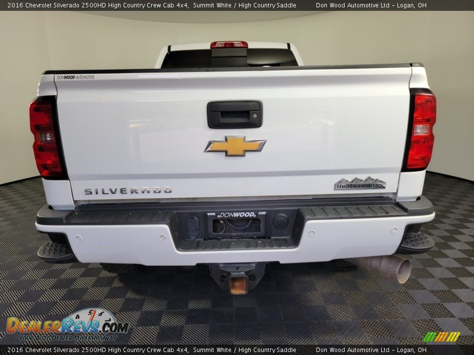 2016 Chevrolet Silverado 2500HD High Country Crew Cab 4x4 Summit White / High Country Saddle Photo #9