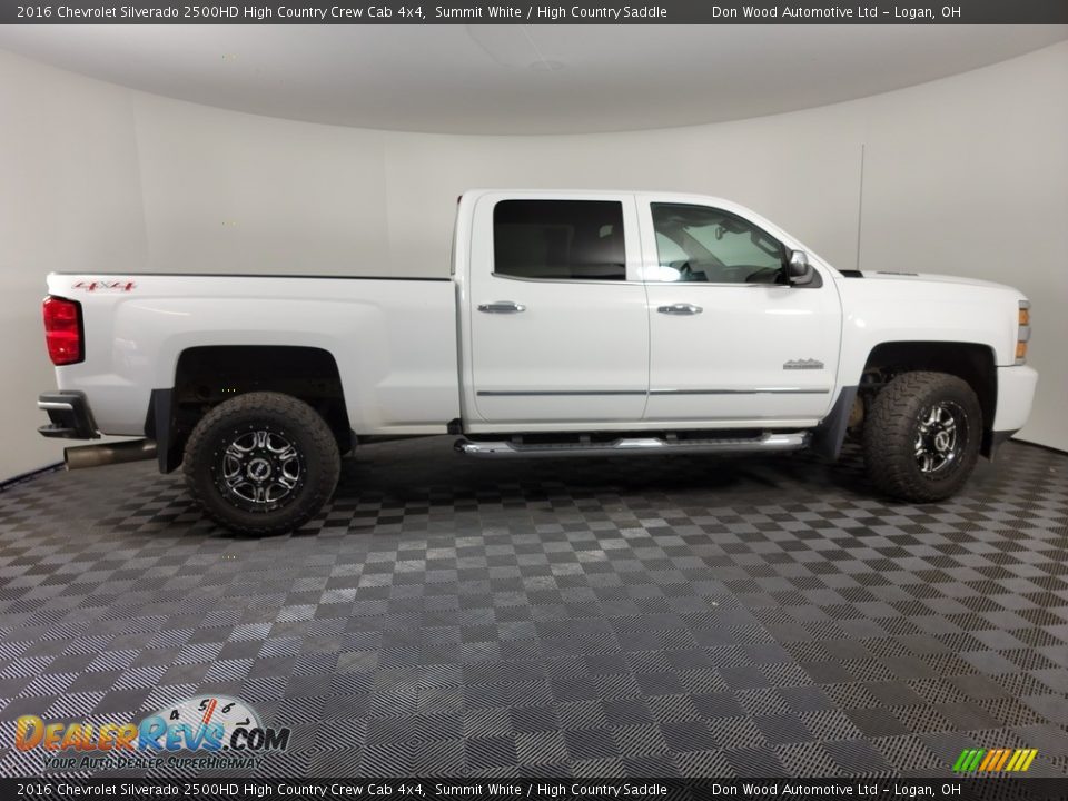 2016 Chevrolet Silverado 2500HD High Country Crew Cab 4x4 Summit White / High Country Saddle Photo #11