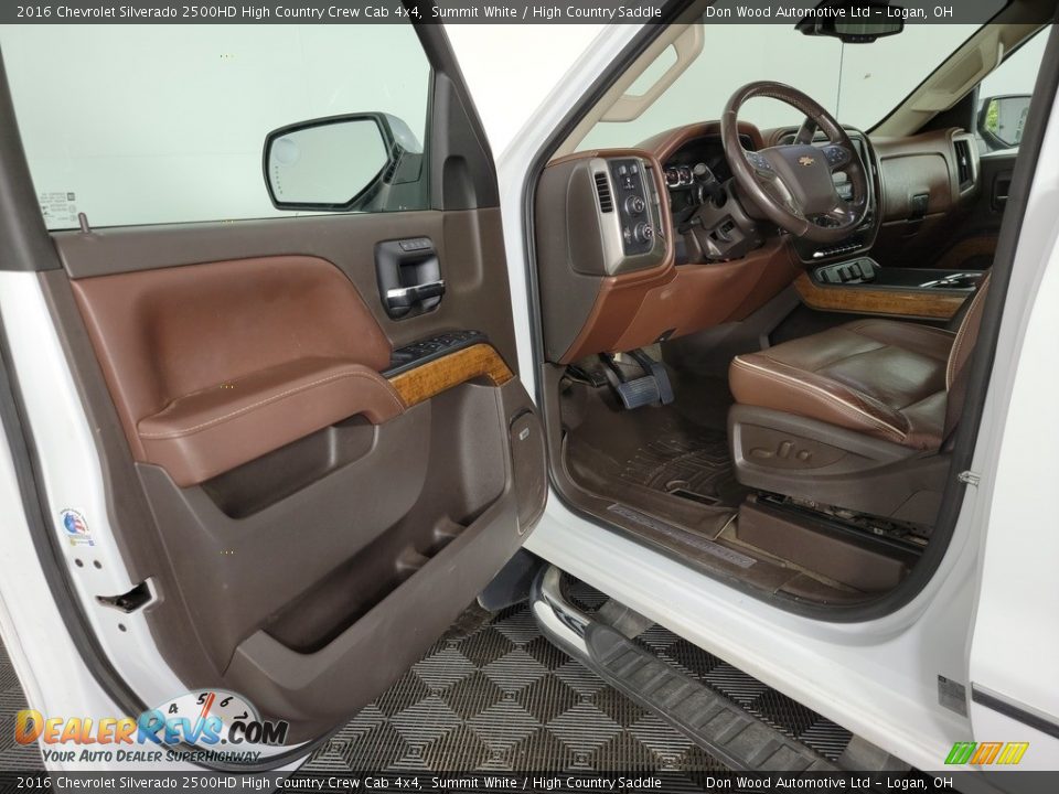 2016 Chevrolet Silverado 2500HD High Country Crew Cab 4x4 Summit White / High Country Saddle Photo #14