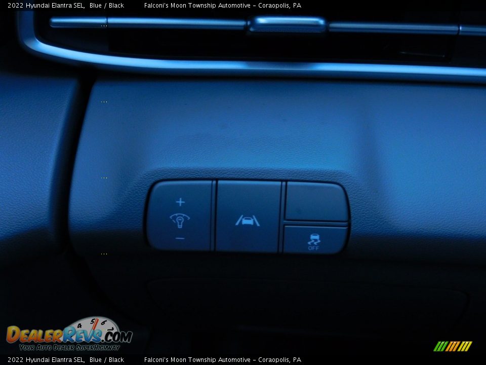 2022 Hyundai Elantra SEL Blue / Black Photo #19