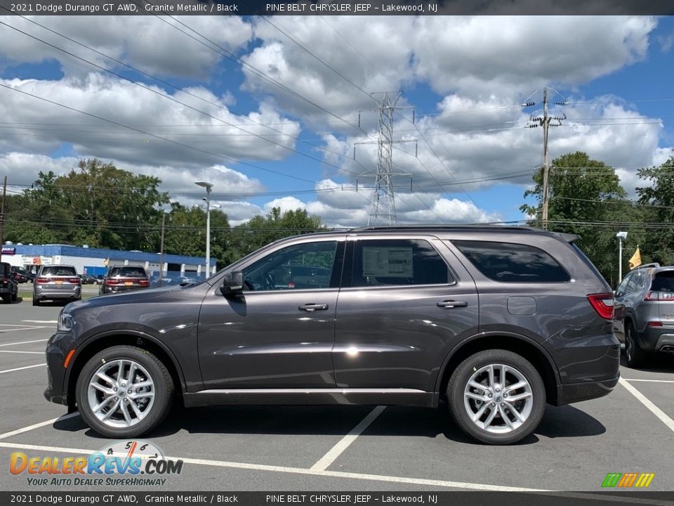 2021 Dodge Durango GT AWD Granite Metallic / Black Photo #4