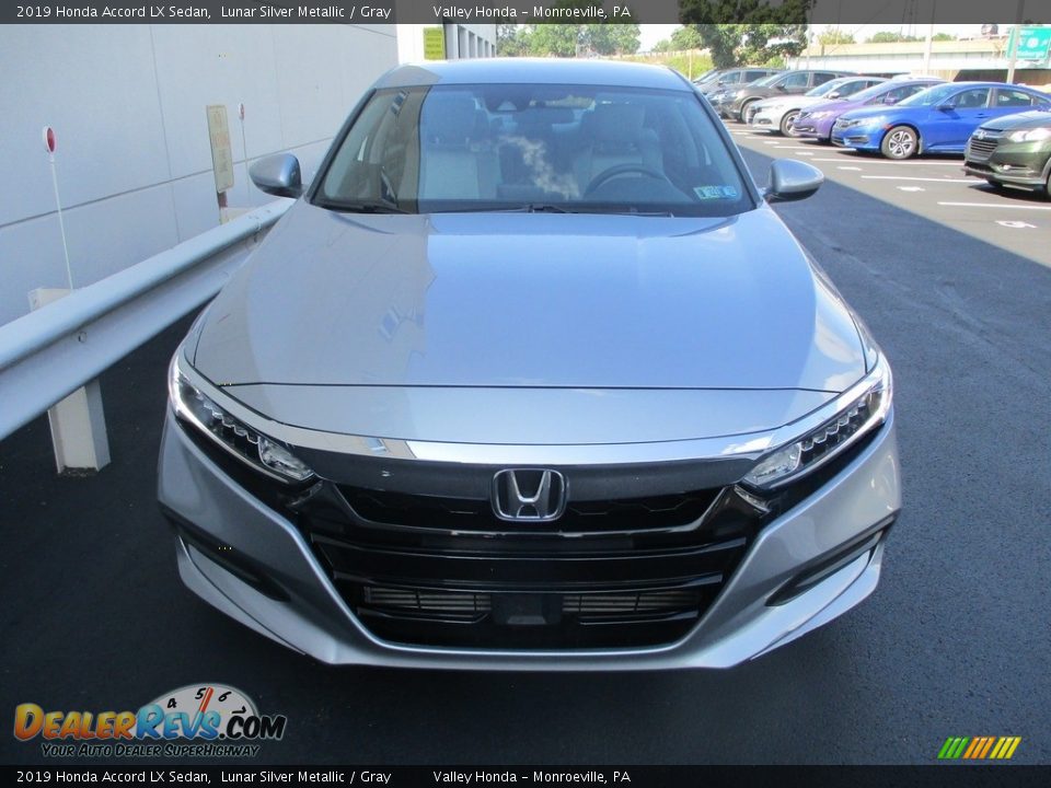 2019 Honda Accord LX Sedan Lunar Silver Metallic / Gray Photo #8