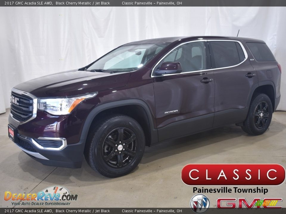 2017 GMC Acadia SLE AWD Black Cherry Metallic / Jet Black Photo #1