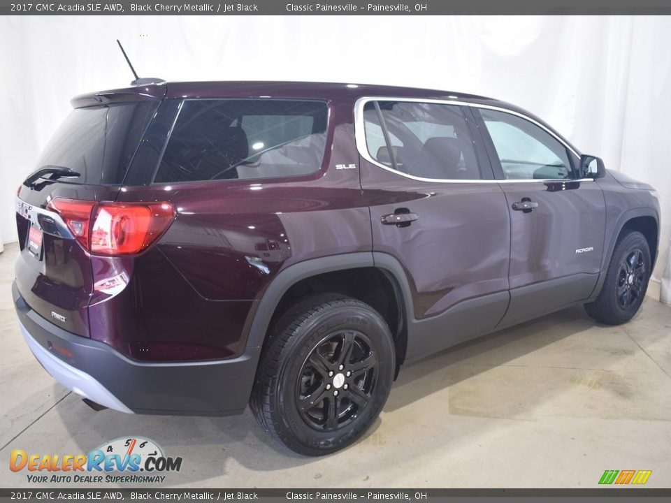 2017 GMC Acadia SLE AWD Black Cherry Metallic / Jet Black Photo #2