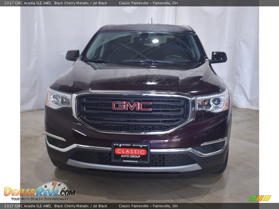 2017 GMC Acadia SLE AWD Black Cherry Metallic / Jet Black Photo #4