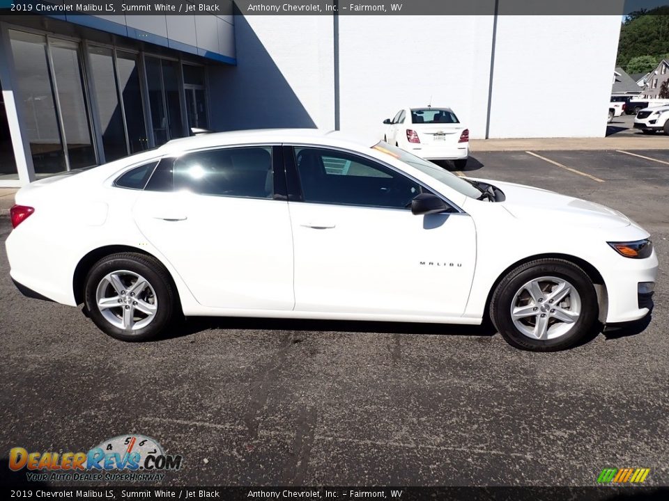 2019 Chevrolet Malibu LS Summit White / Jet Black Photo #2