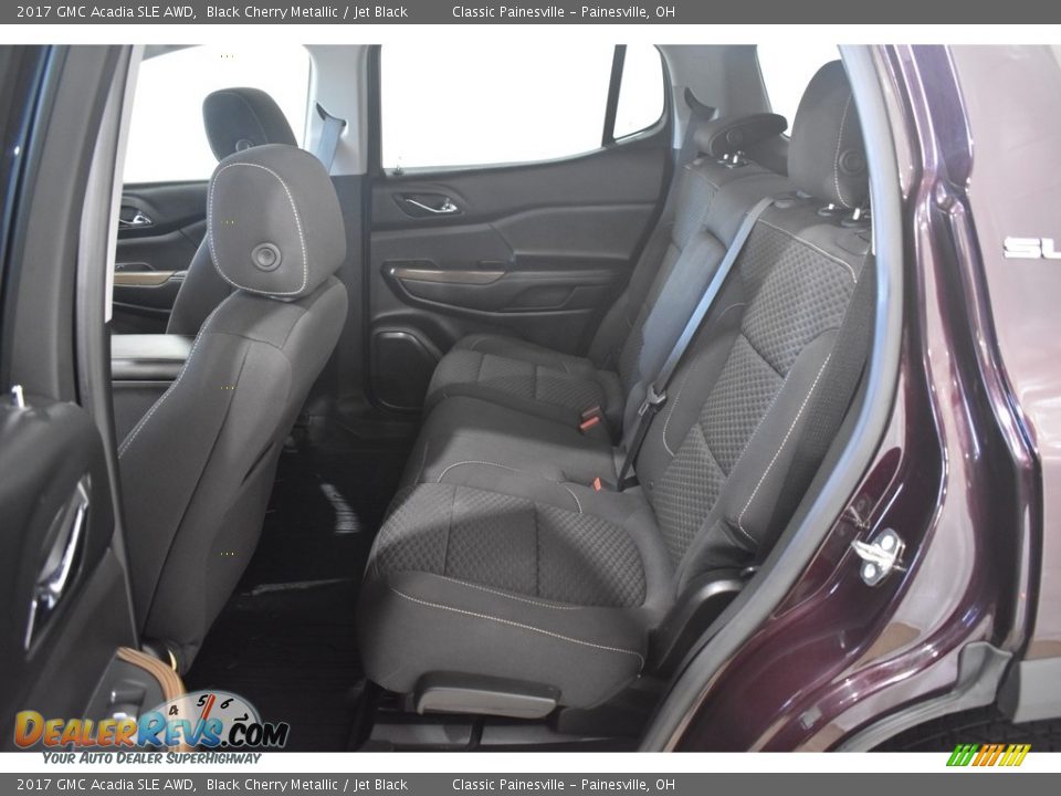 2017 GMC Acadia SLE AWD Black Cherry Metallic / Jet Black Photo #8