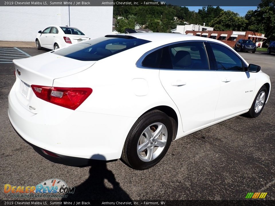 2019 Chevrolet Malibu LS Summit White / Jet Black Photo #3