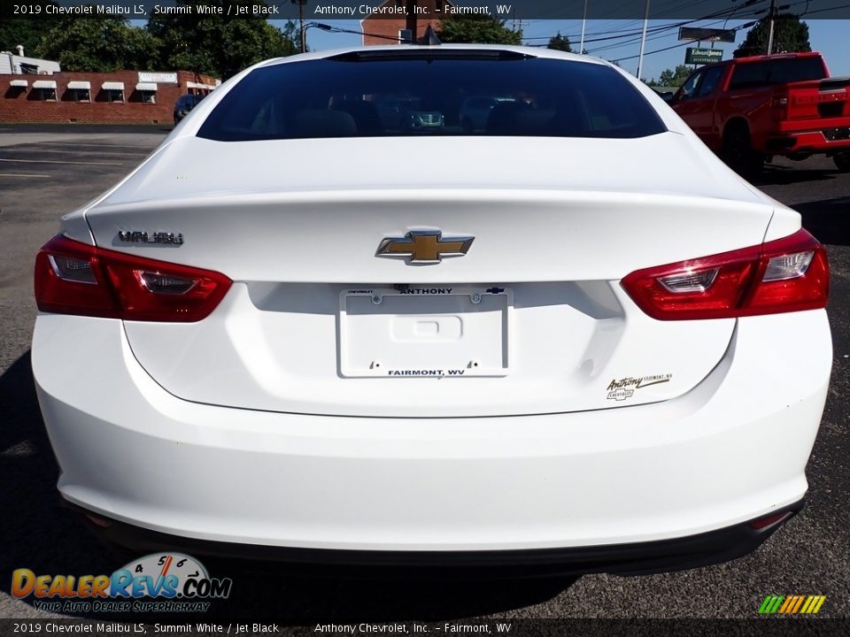 2019 Chevrolet Malibu LS Summit White / Jet Black Photo #4