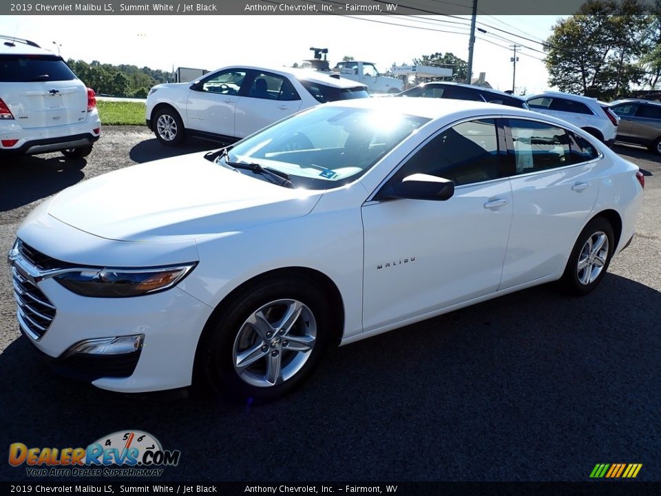 2019 Chevrolet Malibu LS Summit White / Jet Black Photo #8