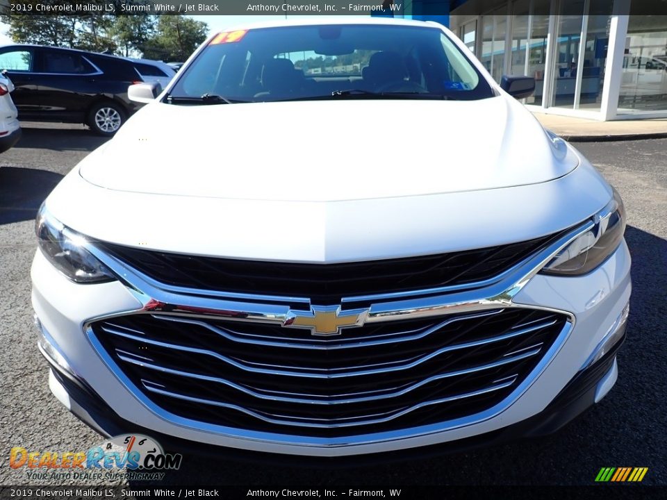 2019 Chevrolet Malibu LS Summit White / Jet Black Photo #9