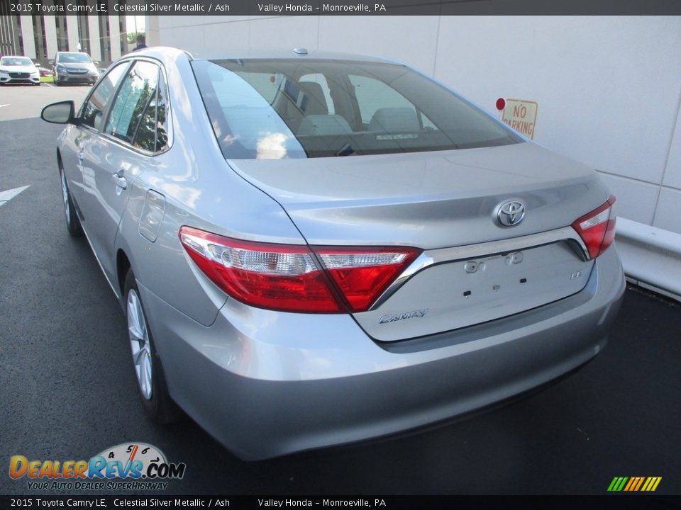 2015 Toyota Camry LE Celestial Silver Metallic / Ash Photo #3