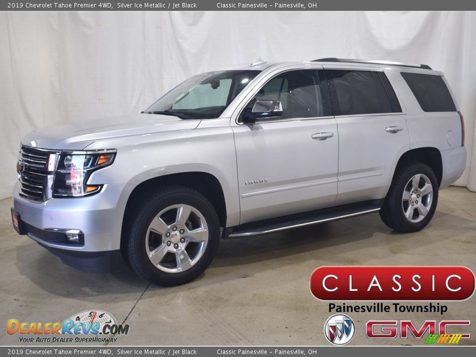 2019 Chevrolet Tahoe Premier 4WD Silver Ice Metallic / Jet Black Photo #1