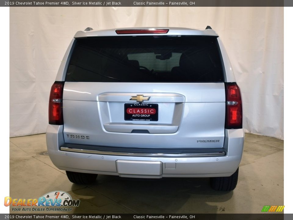 2019 Chevrolet Tahoe Premier 4WD Silver Ice Metallic / Jet Black Photo #3