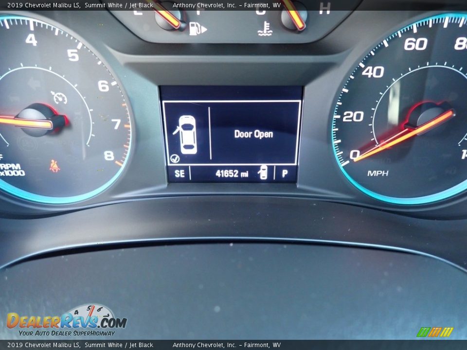 2019 Chevrolet Malibu LS Summit White / Jet Black Photo #20