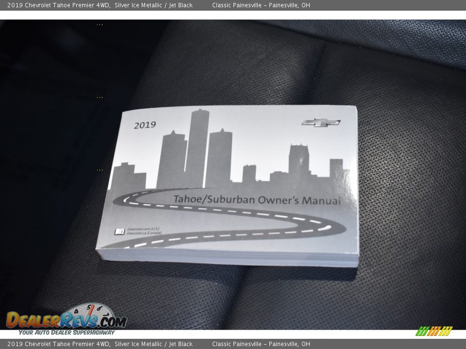 2019 Chevrolet Tahoe Premier 4WD Silver Ice Metallic / Jet Black Photo #18