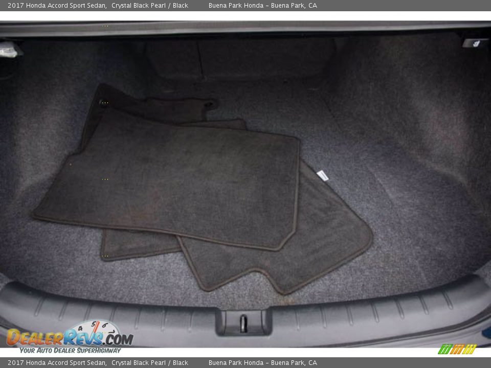 2017 Honda Accord Sport Sedan Crystal Black Pearl / Black Photo #17