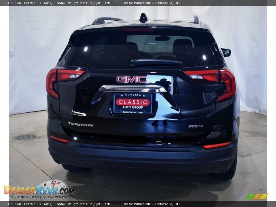 2019 GMC Terrain SLE AWD Ebony Twilight Metallic / Jet Black Photo #3