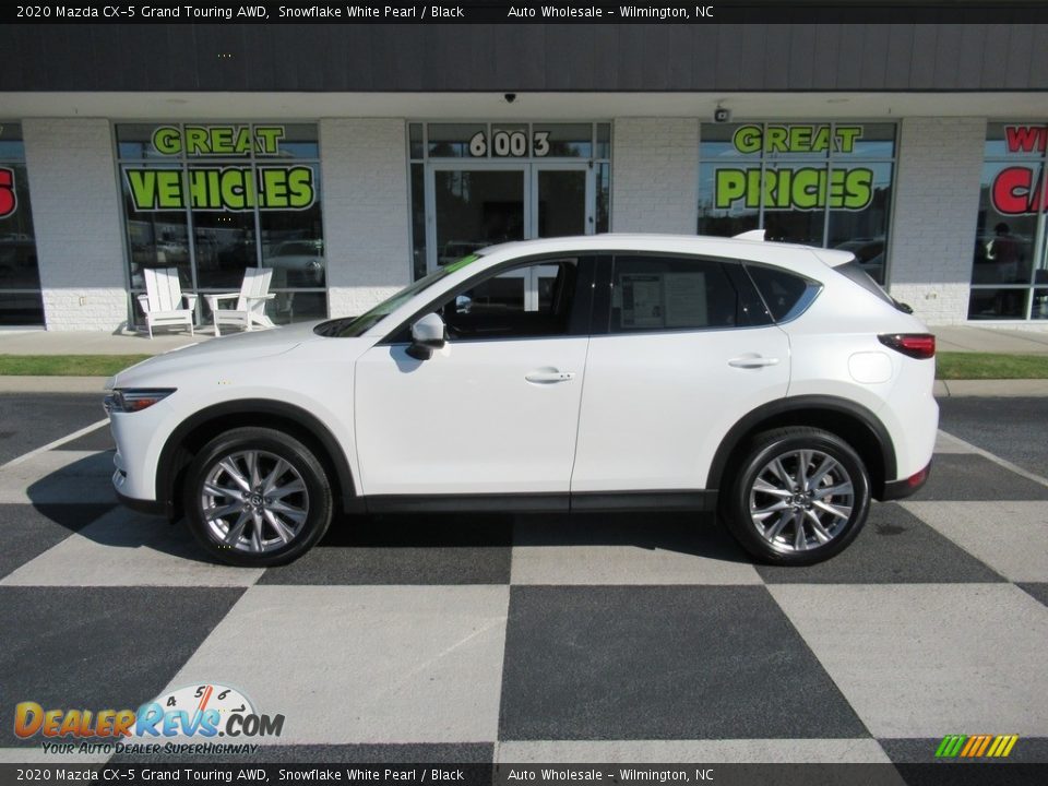 2020 Mazda CX-5 Grand Touring AWD Snowflake White Pearl / Black Photo #1