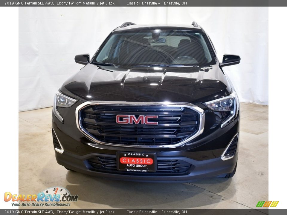 2019 GMC Terrain SLE AWD Ebony Twilight Metallic / Jet Black Photo #4