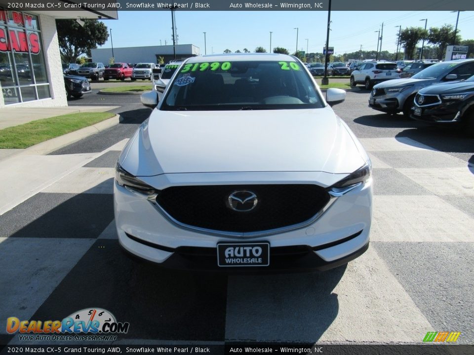 2020 Mazda CX-5 Grand Touring AWD Snowflake White Pearl / Black Photo #2