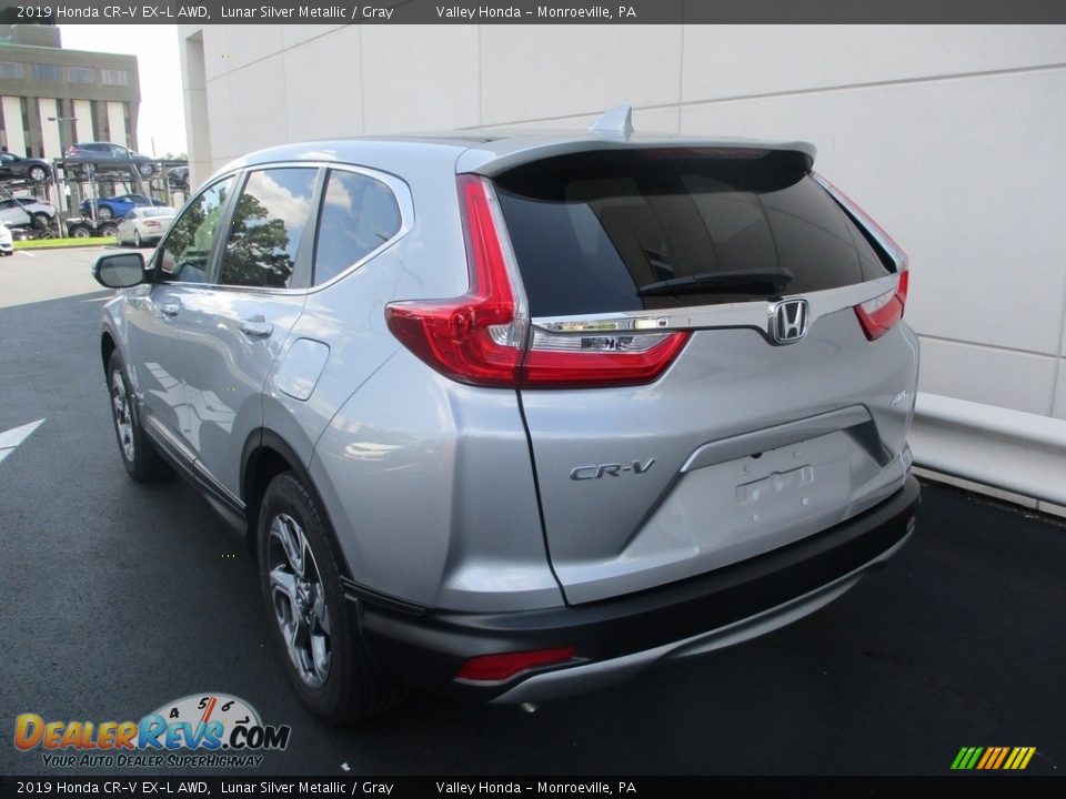 2019 Honda CR-V EX-L AWD Lunar Silver Metallic / Gray Photo #3