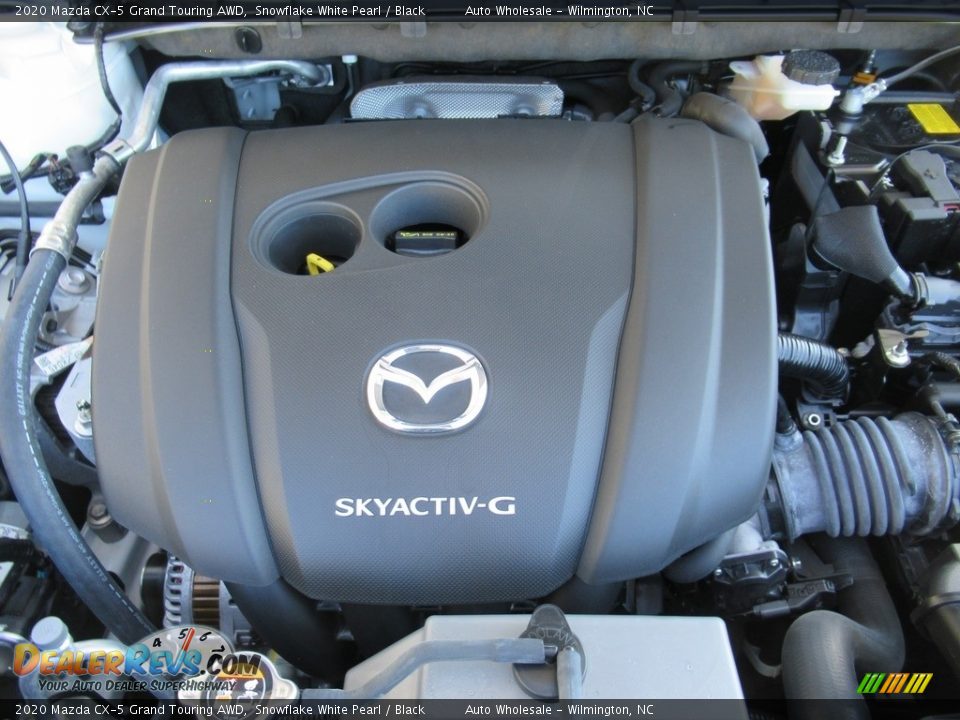 2020 Mazda CX-5 Grand Touring AWD Snowflake White Pearl / Black Photo #6