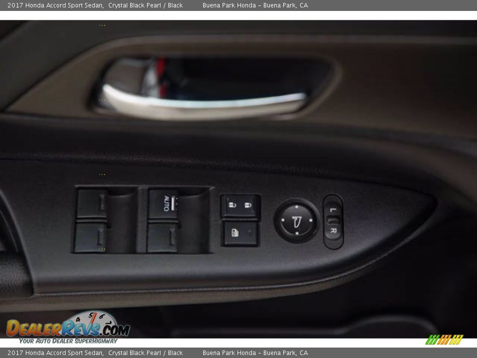 2017 Honda Accord Sport Sedan Crystal Black Pearl / Black Photo #26