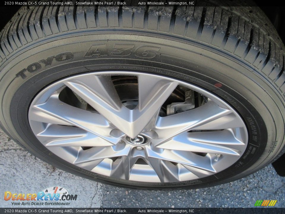 2020 Mazda CX-5 Grand Touring AWD Snowflake White Pearl / Black Photo #7