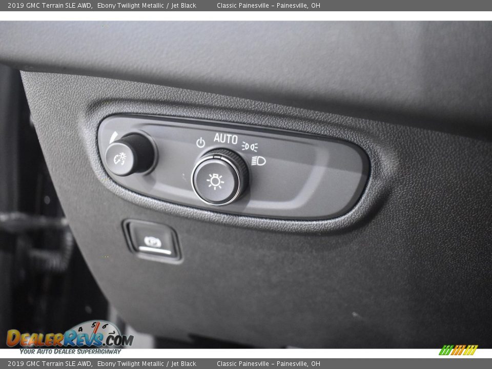 2019 GMC Terrain SLE AWD Ebony Twilight Metallic / Jet Black Photo #11