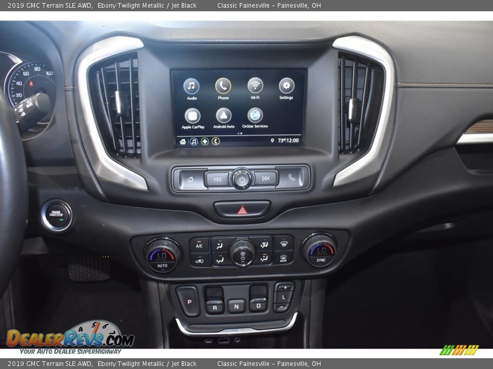 2019 GMC Terrain SLE AWD Ebony Twilight Metallic / Jet Black Photo #13